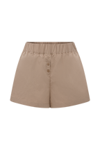 Johanna Cotton Relaxed Shorts in Sand – Chic&Drifts
