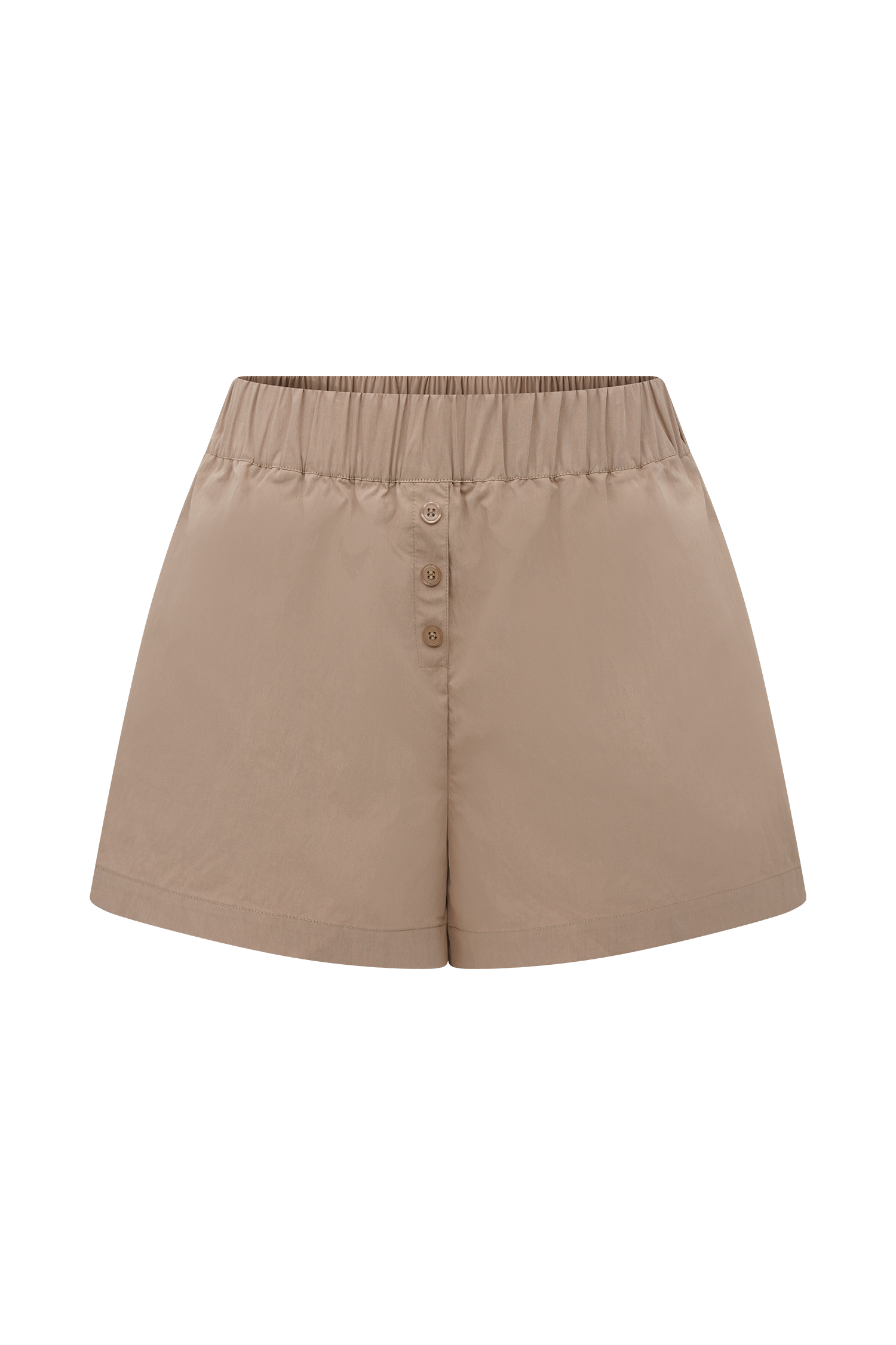 Johanna Cotton Relaxed Shorts in Sand – Chic&Drifts