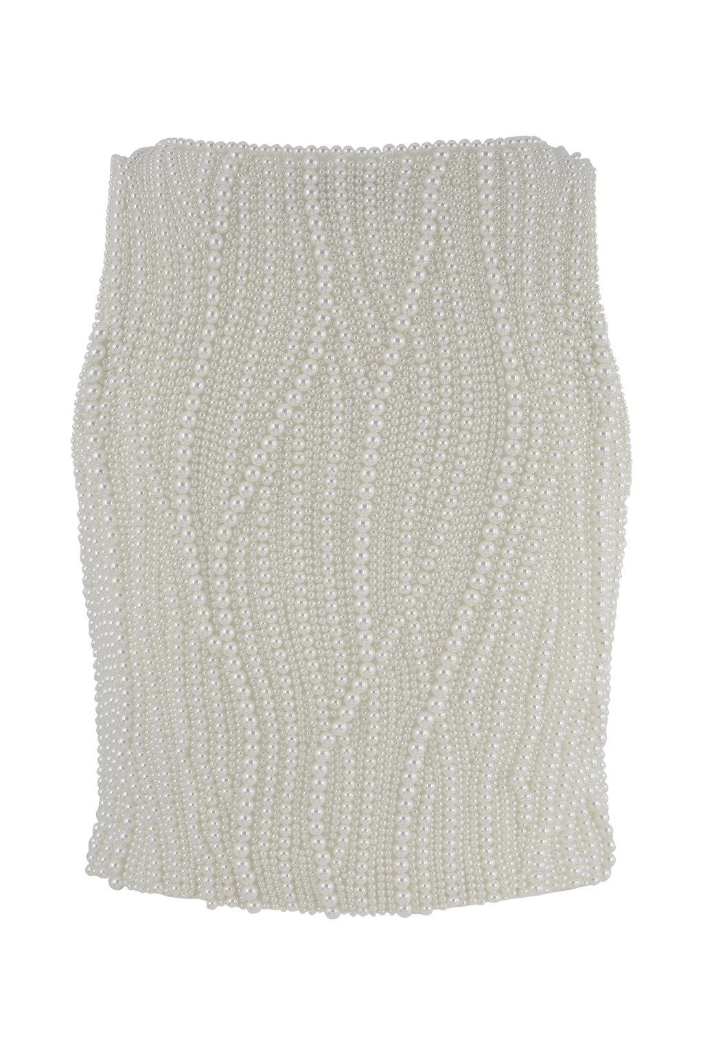 Kathia Pearl Hand Beaded Top in White – Chic&Drifts