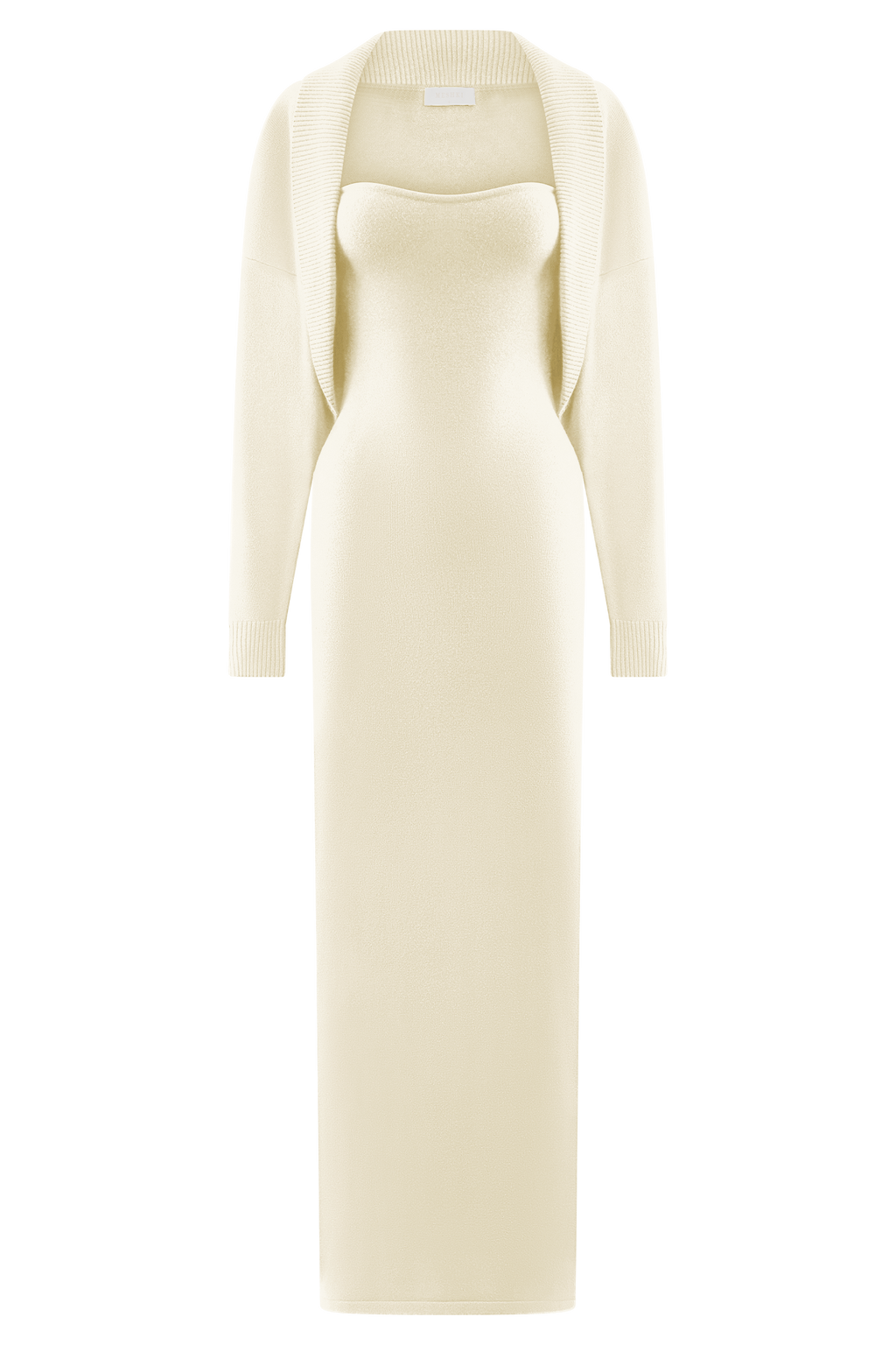 Kingston Knit Maxi Dress in Ivory – Chic&Drifts