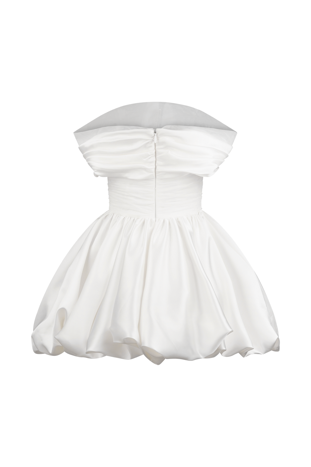 Lauretta Off Shoulder Mini Dress in White – Chic&Drifts