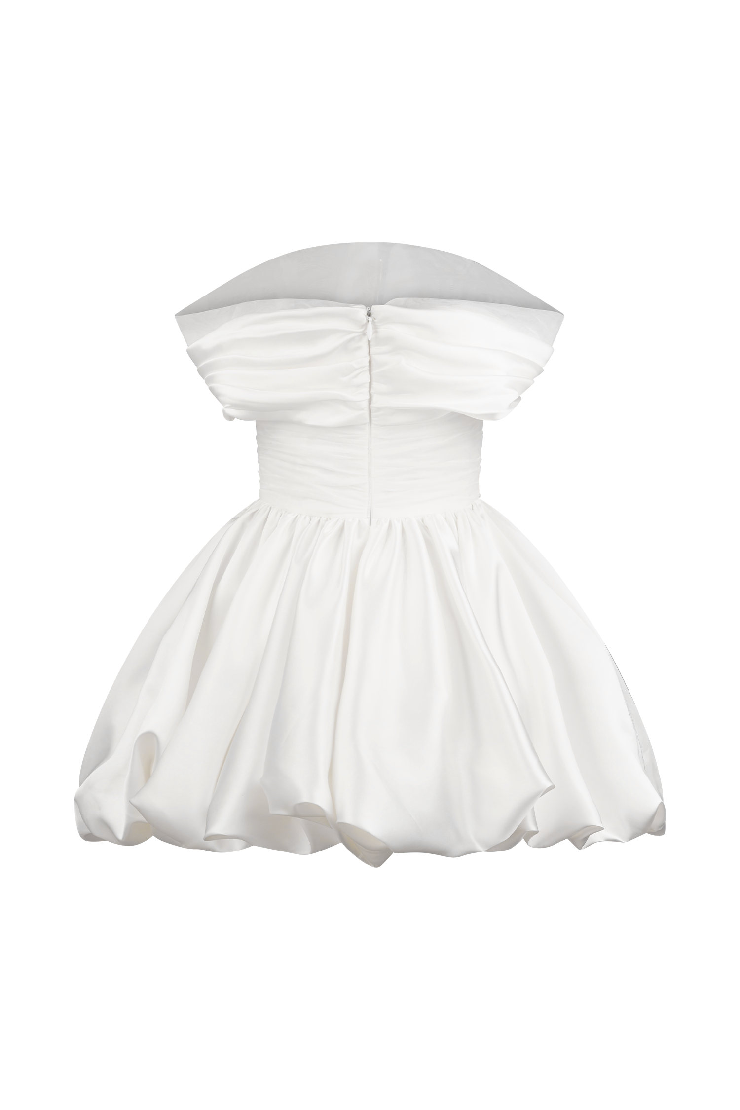 Lauretta Off Shoulder Mini Dress in White – Chic&Drifts
