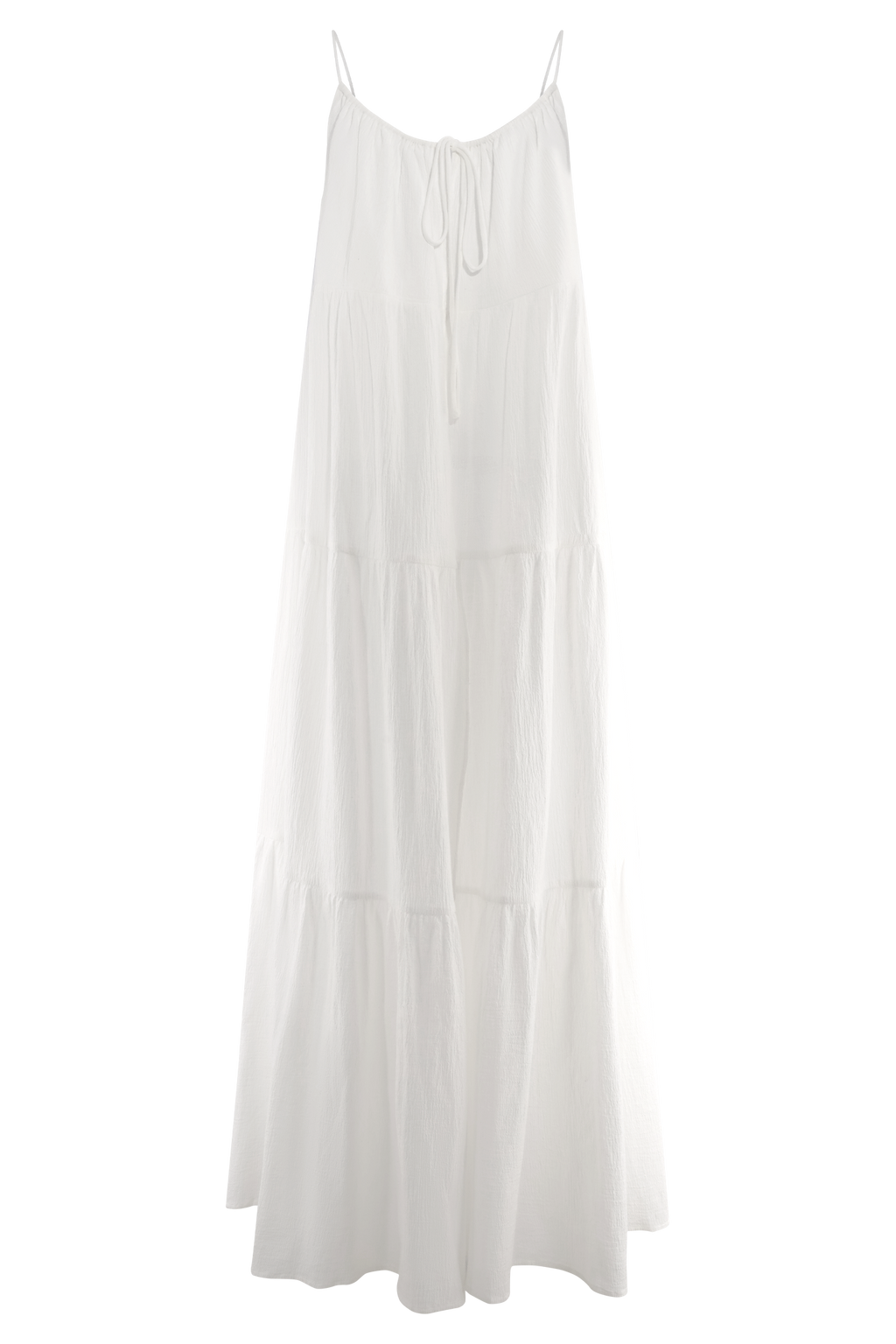 Lenny Front Tie Top in White – Chic&Drifts