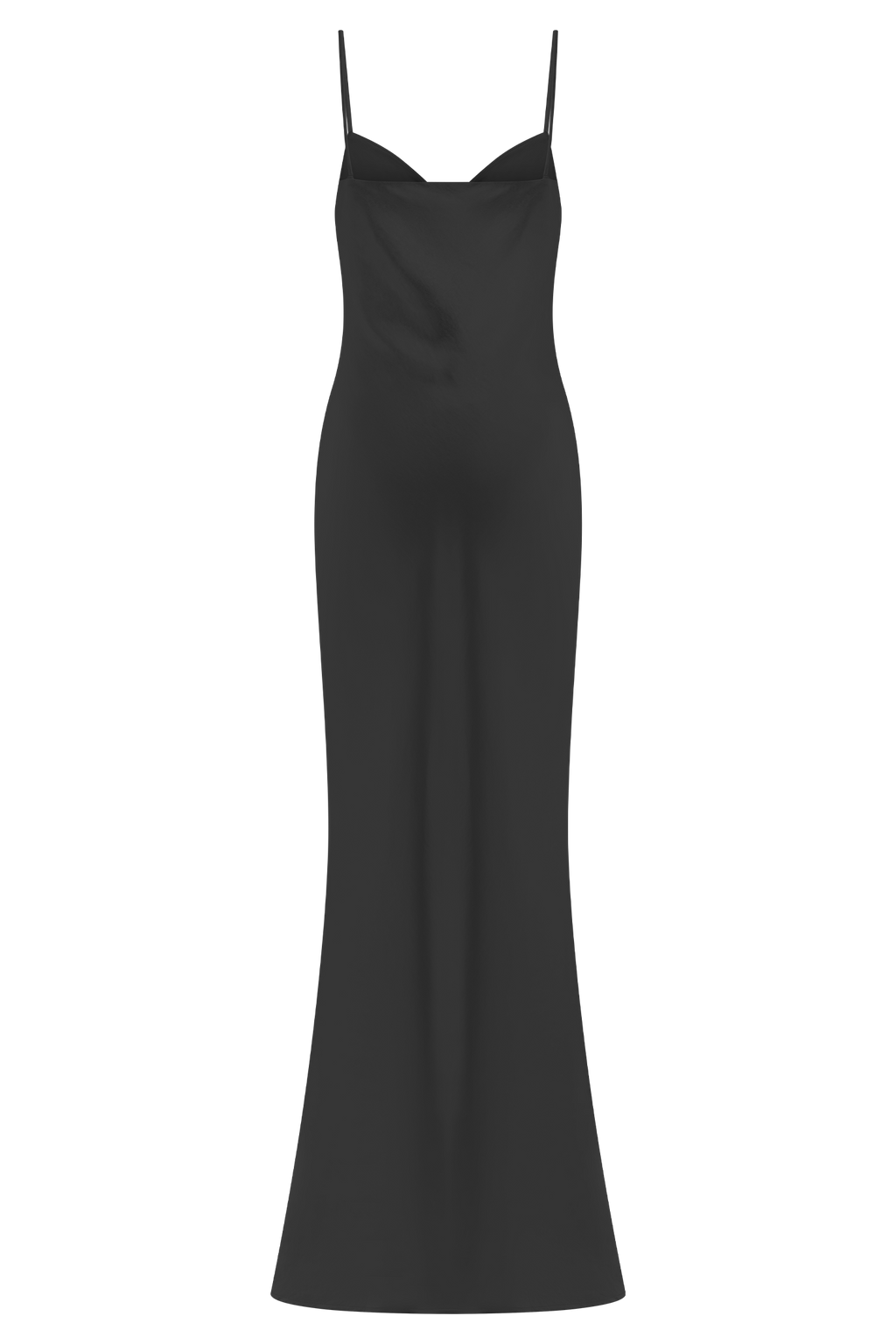 Lilly Sweetheart Satin Maxi Dress in Black – Chic&Drifts