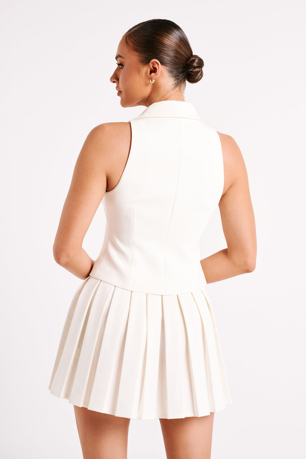 Mura Suiting Vest in Ivory – Chic&Drifts