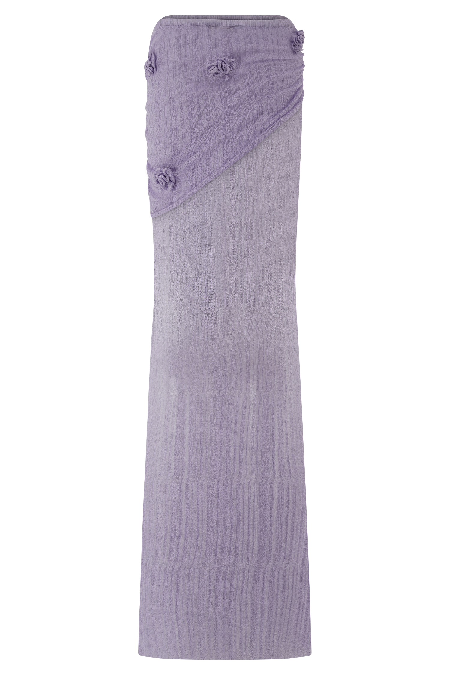 Orianna Orchid Knit Maxi Skirt in Orchid – Chic&Drifts