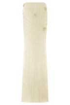 Orianna Orchid Knit Maxi Skirt in Ivory – Chic&Drifts