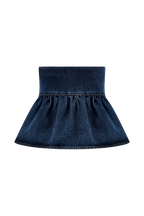 Pauline Strapless Denim Top in 90'S Blue – Chic&Drifts