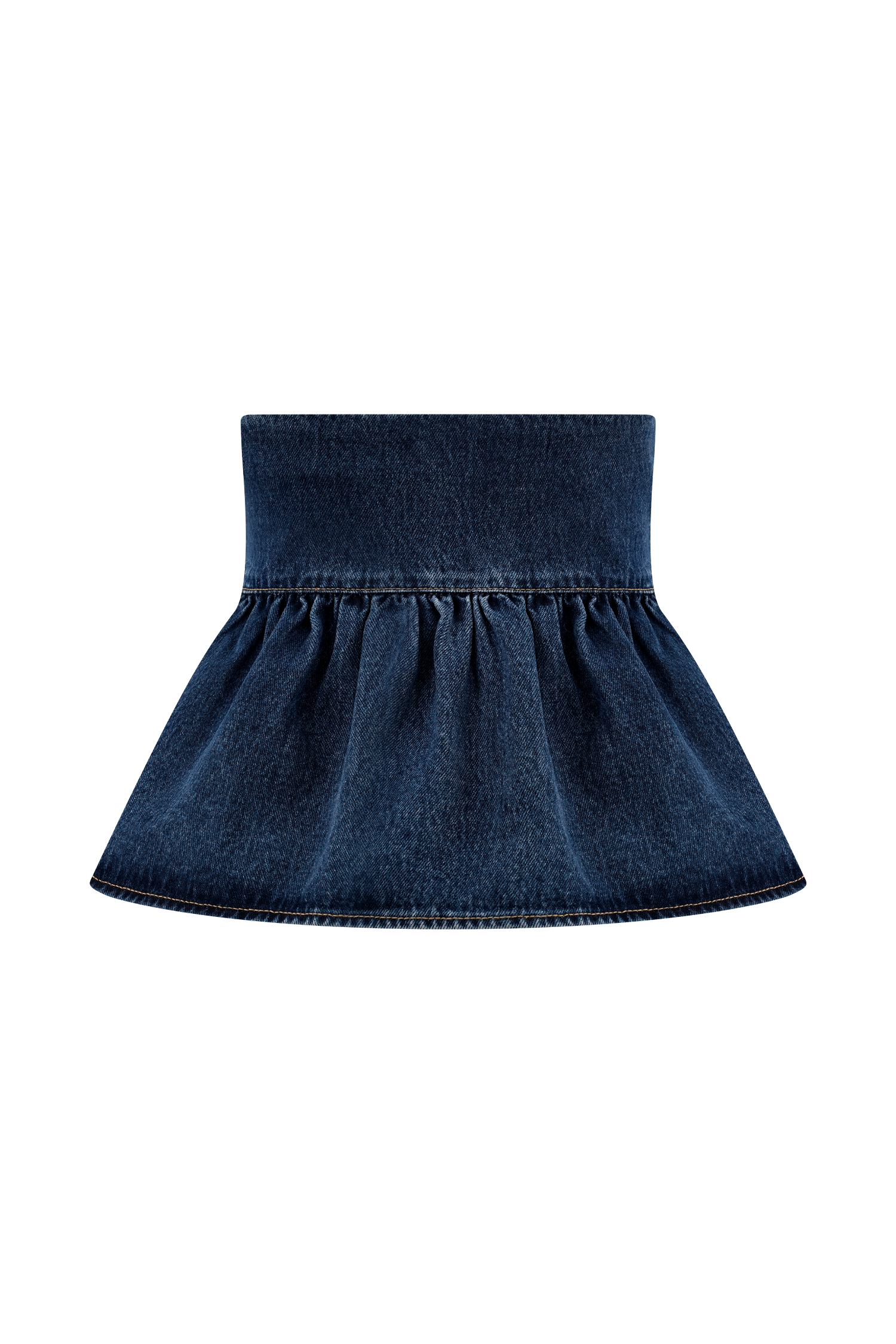 Pauline Strapless Denim Top in 90'S Blue – Chic&Drifts