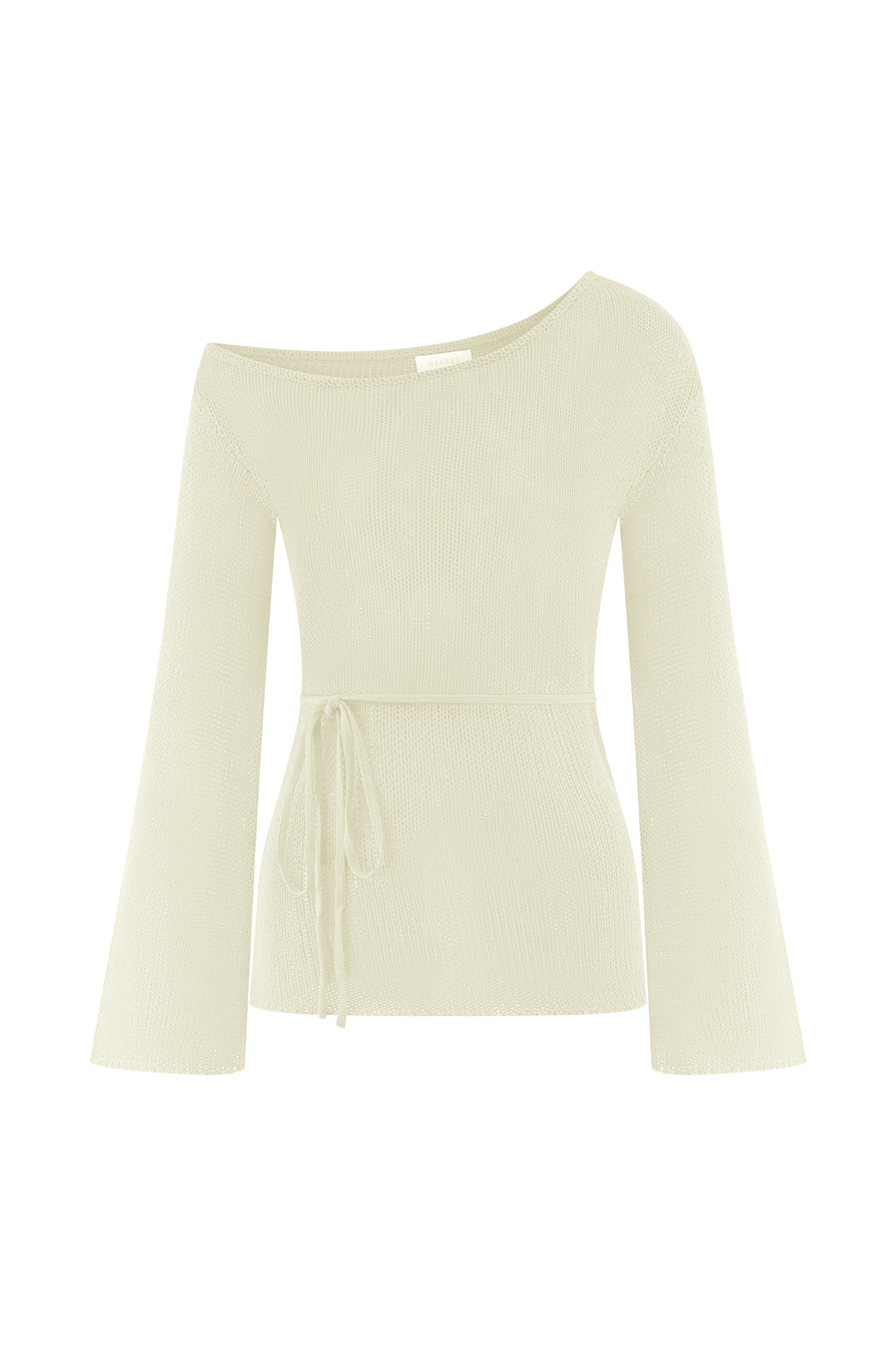 Reagan Off Shoulder Knit Top in White – Chic&Drifts