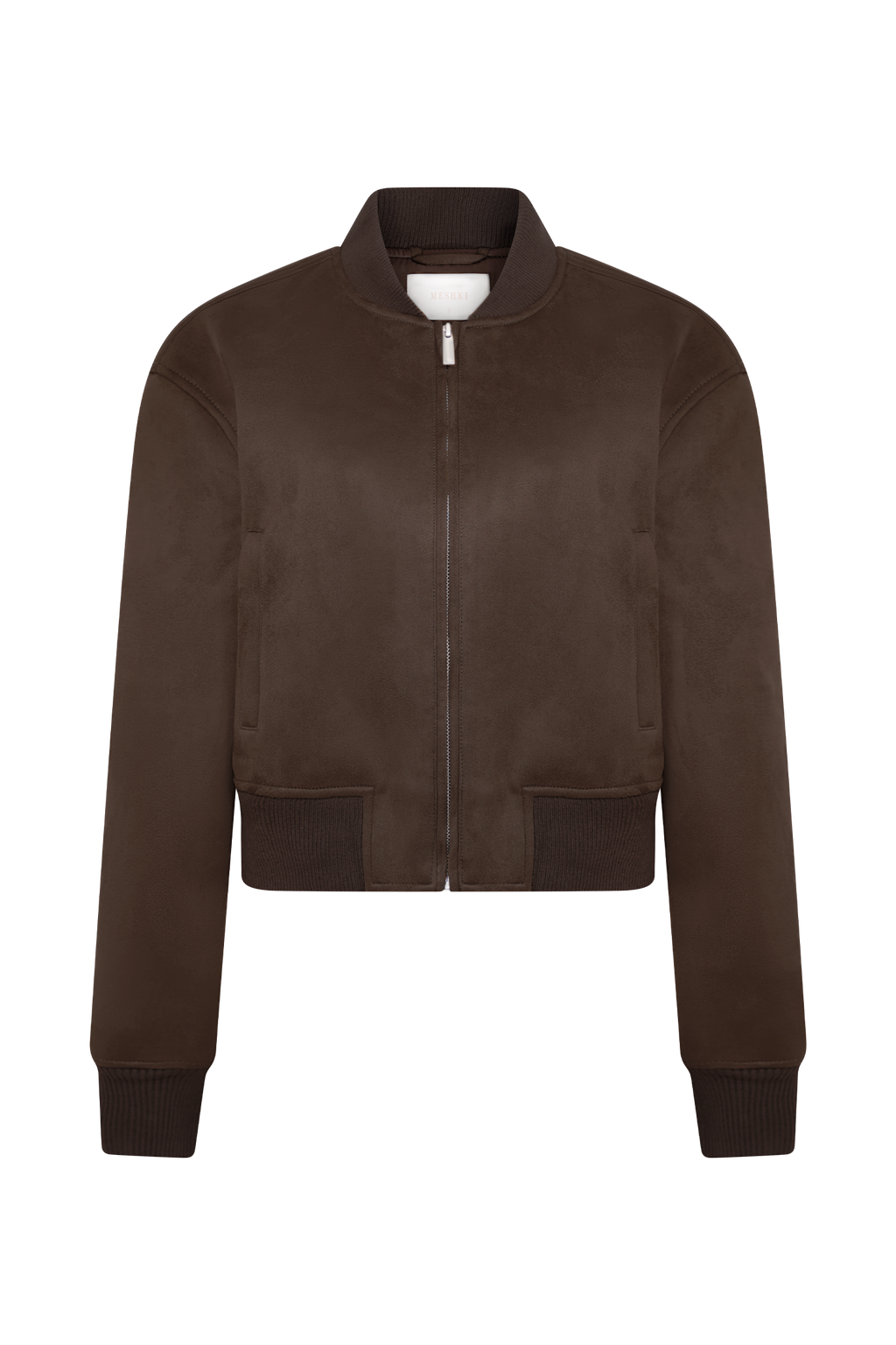 Rudy Suede Bomber Jacket in Chocolate – Chic&Drifts