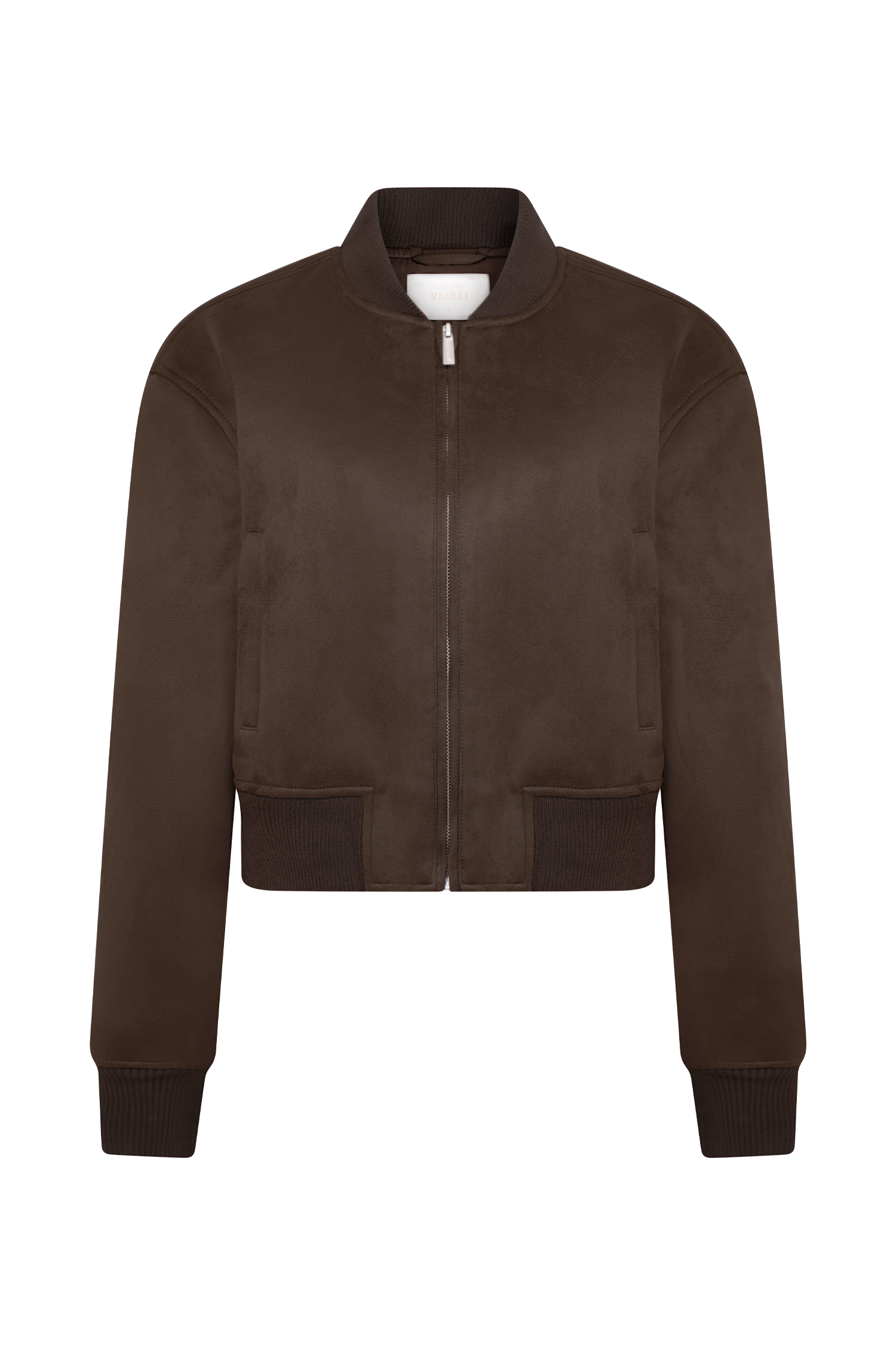 Rudy Suede Bomber Jacket in Chocolate – Chic&Drifts