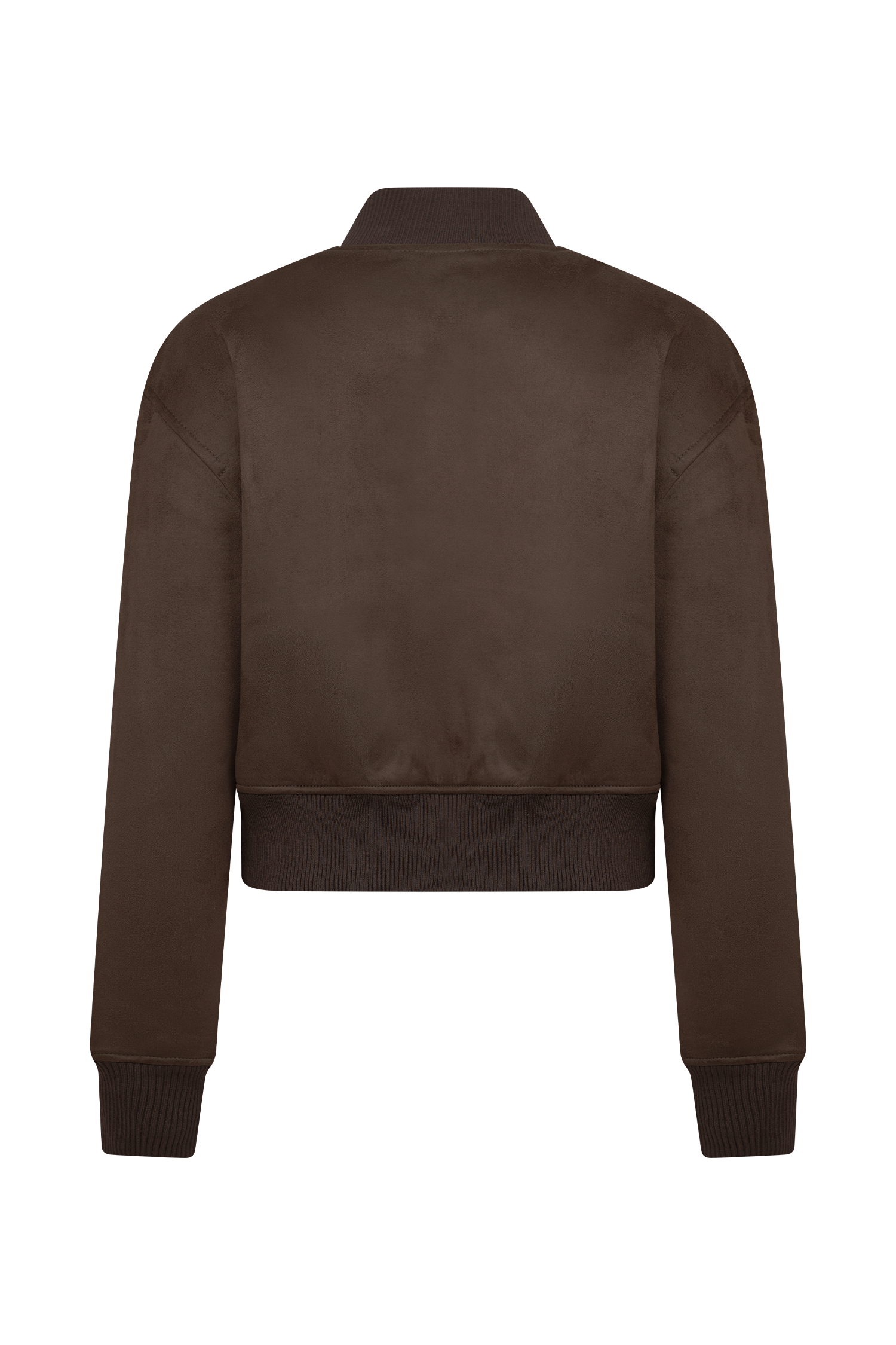 Rudy Suede Bomber Jacket in Chocolate – Chic&Drifts