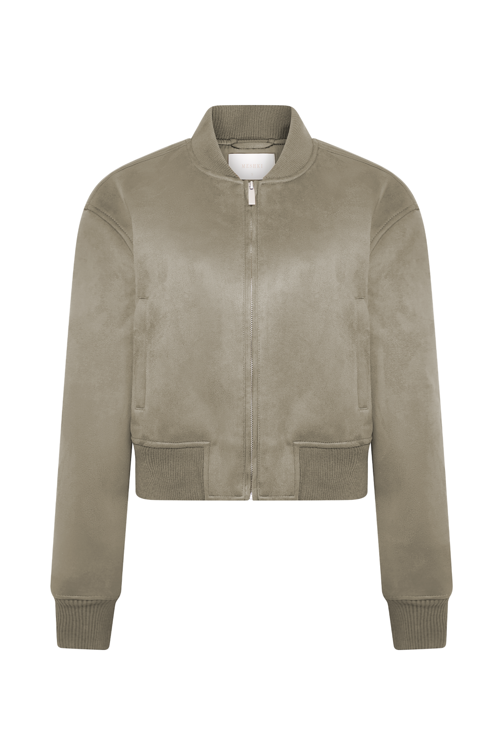 Rudy Suede Bomber Jacket in Sand – Chic&Drifts