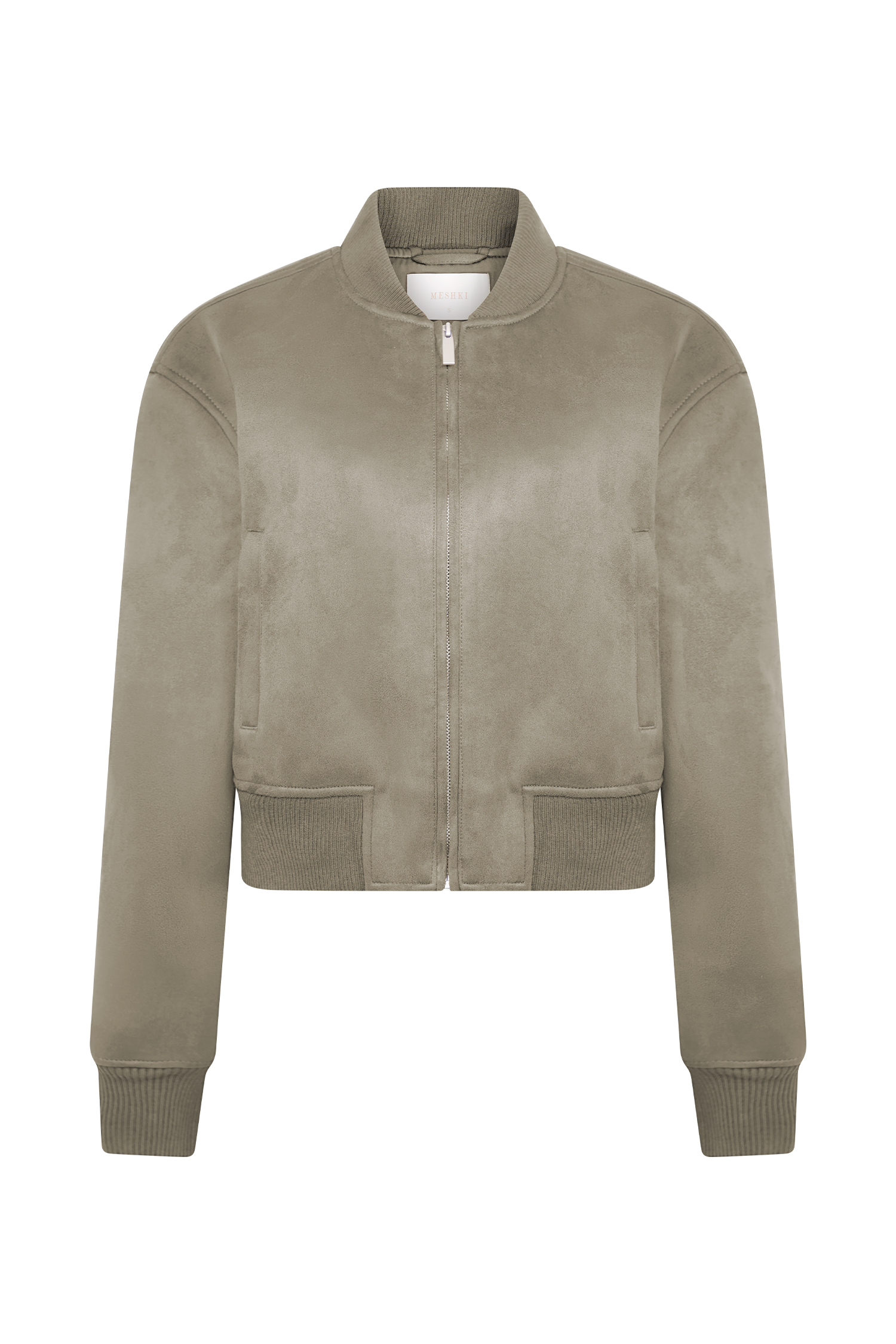 Rudy Suede Bomber Jacket in Sand – Chic&Drifts