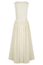Sharon Scuba Jersey Midi Dress in Ivory – Chic&Drifts