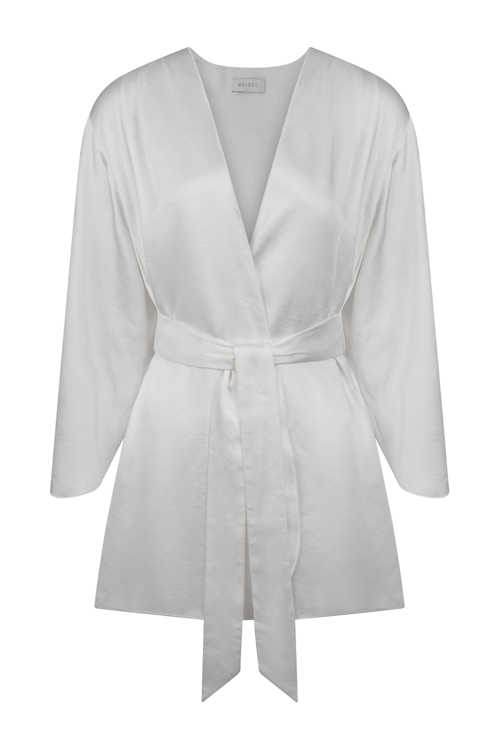Sterling Satin Bridal Robe in Ivory – Chic&Drifts