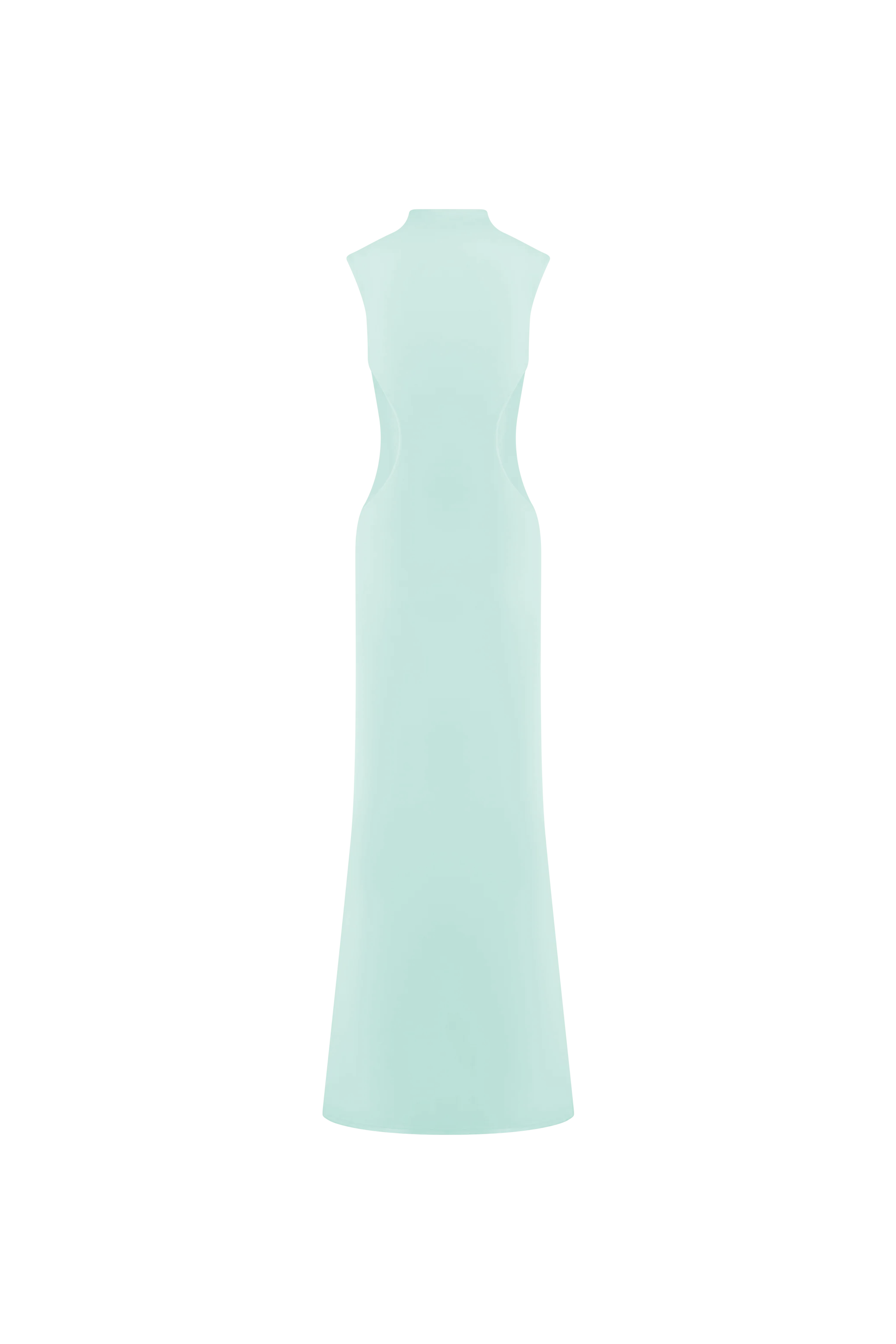 Massie Slinky And Mesh Maxi Dress in Lagoon – Chic&Drifts