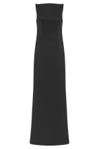 Violet Sleeveless Satin Maxi Dress in Black – Chic&Drifts