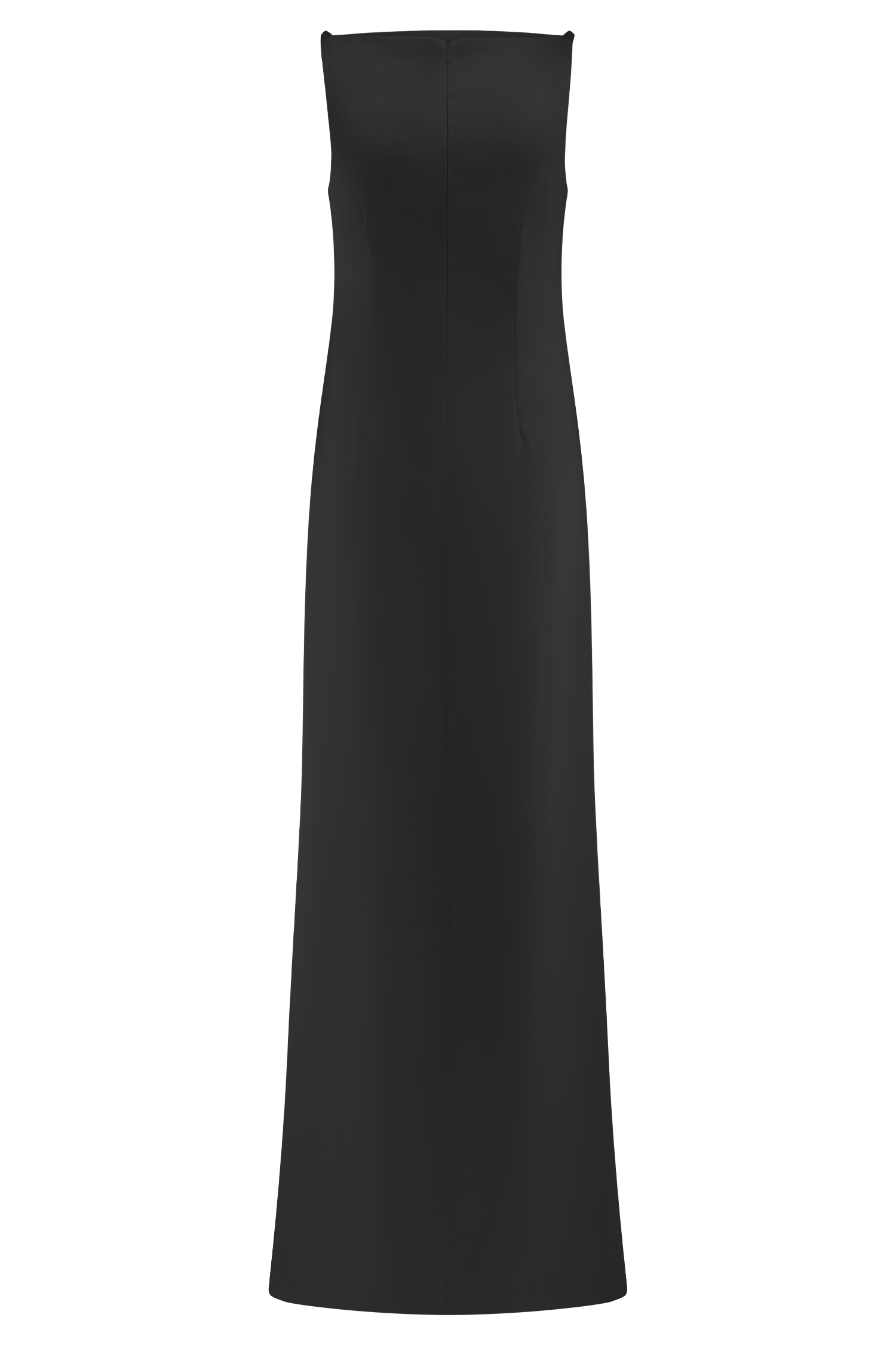 Violet Sleeveless Satin Maxi Dress in Black – Chic&Drifts