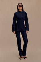 Jericho Straight Leg Jeans in Indigo Blue – Chic&Drifts