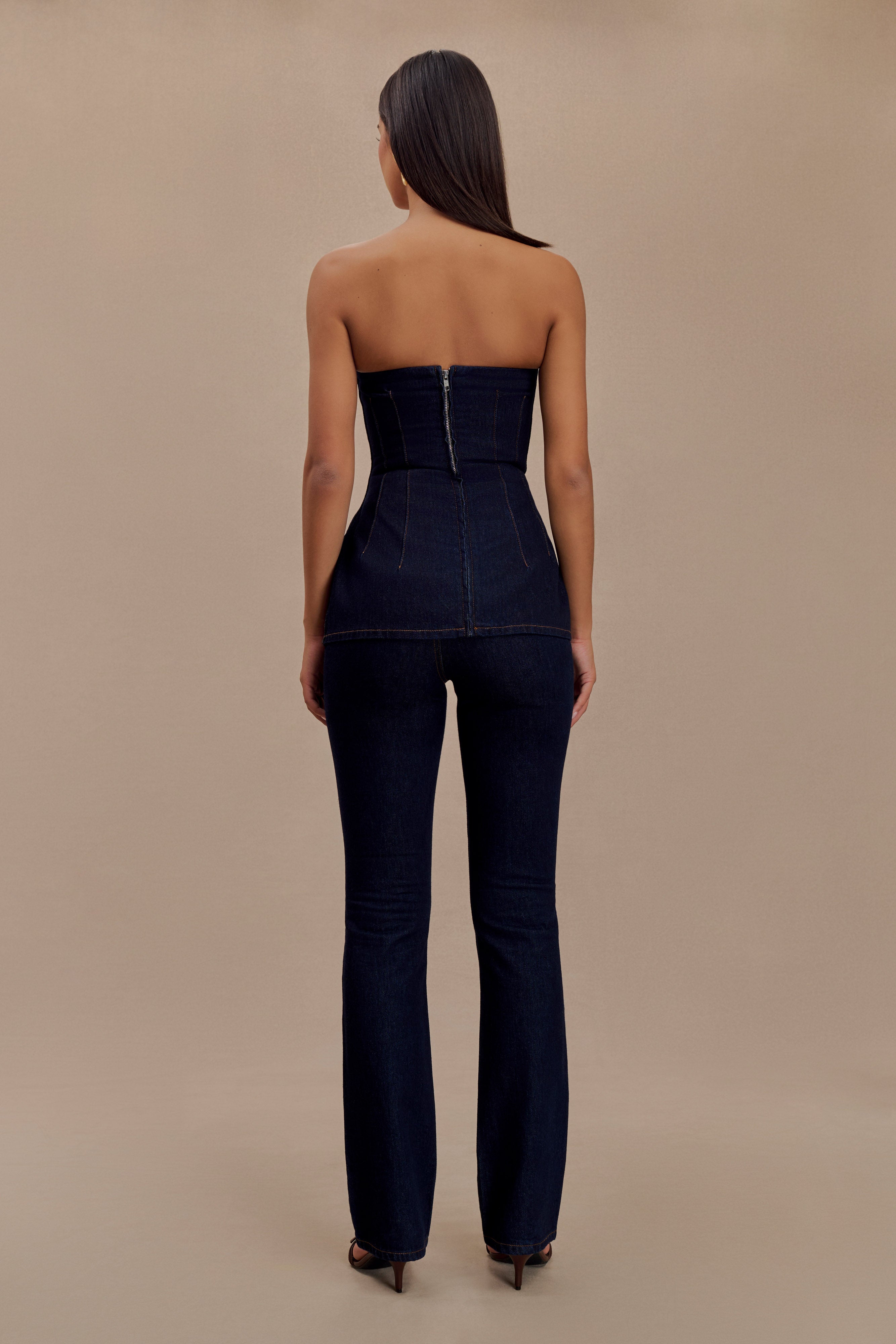 Jericho Straight Leg Jeans in Indigo Blue – Chic&Drifts
